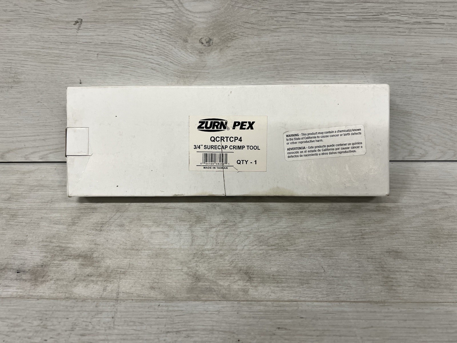 ZURN PEX QCRTCP4 3/4″ SURECAP PEX COPPER CRIMP TOOL w/GO/NO-GO GAUGE
