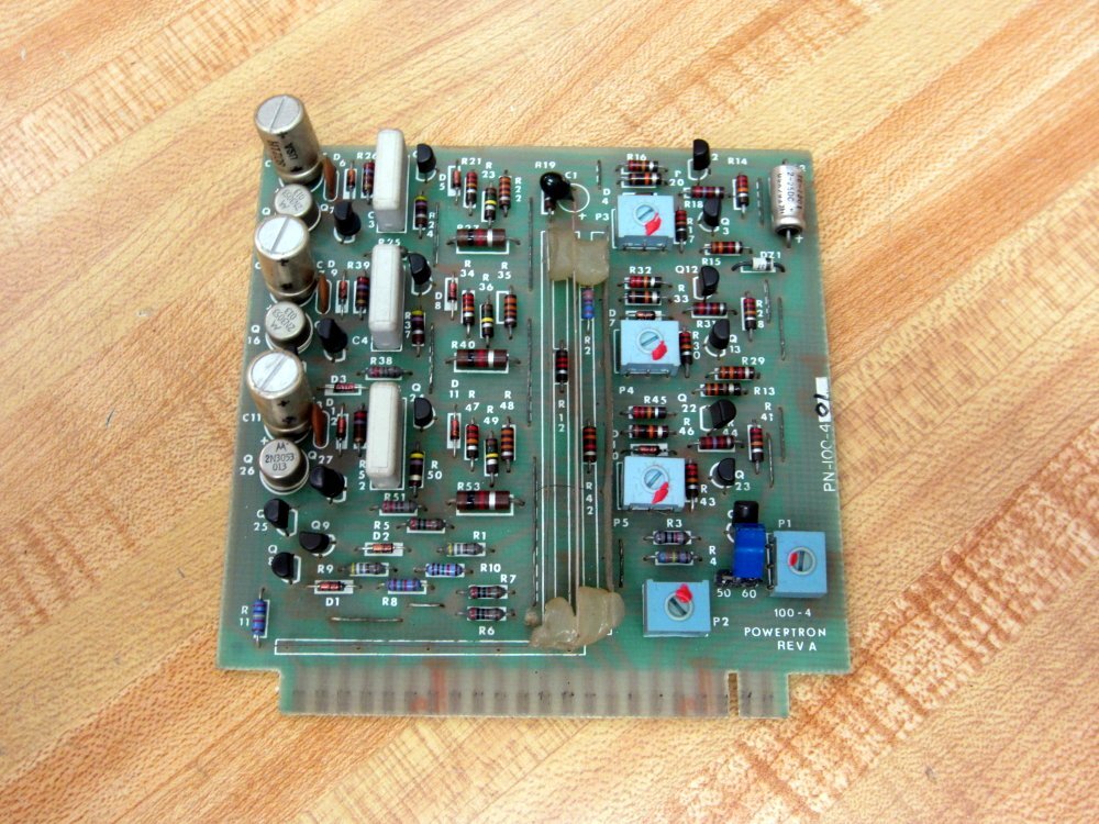 Powertron 100-4 DrivePak DC Drive Firing Board 100-401