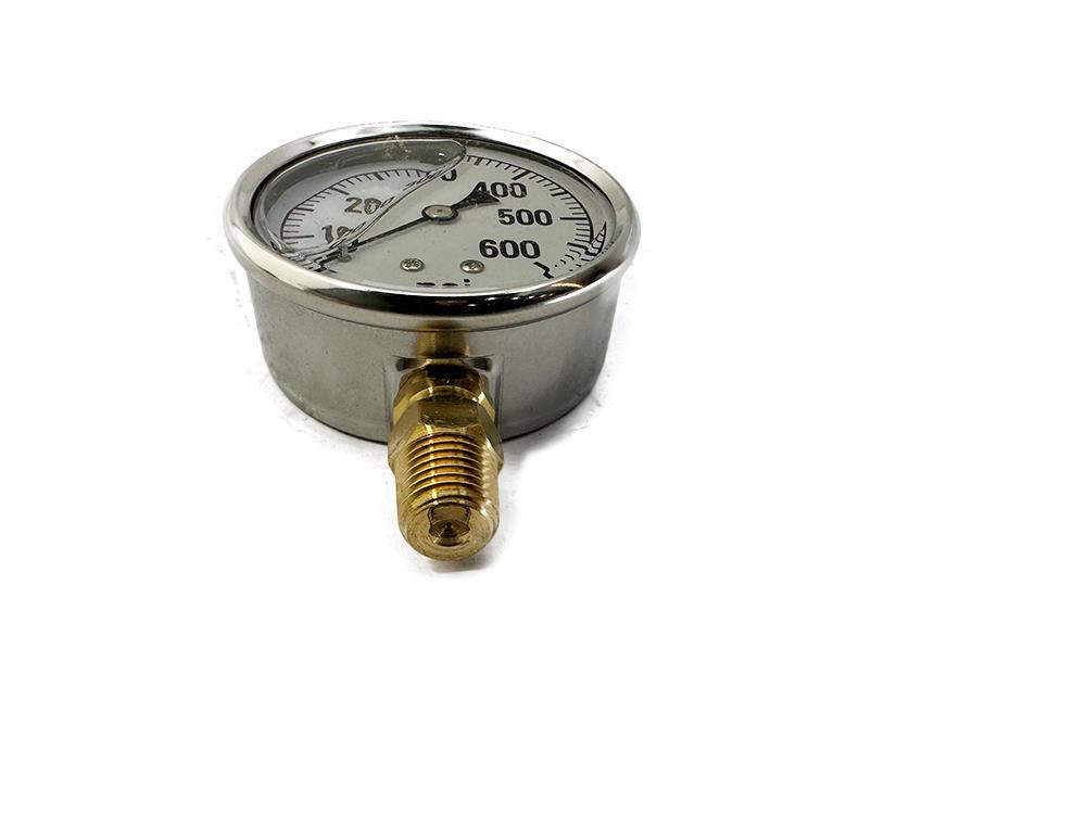 2141GXB600 600 PSI Bottom Mount 2-1/2″ SS Pressure Gauge NEW FREE FAST SHIP