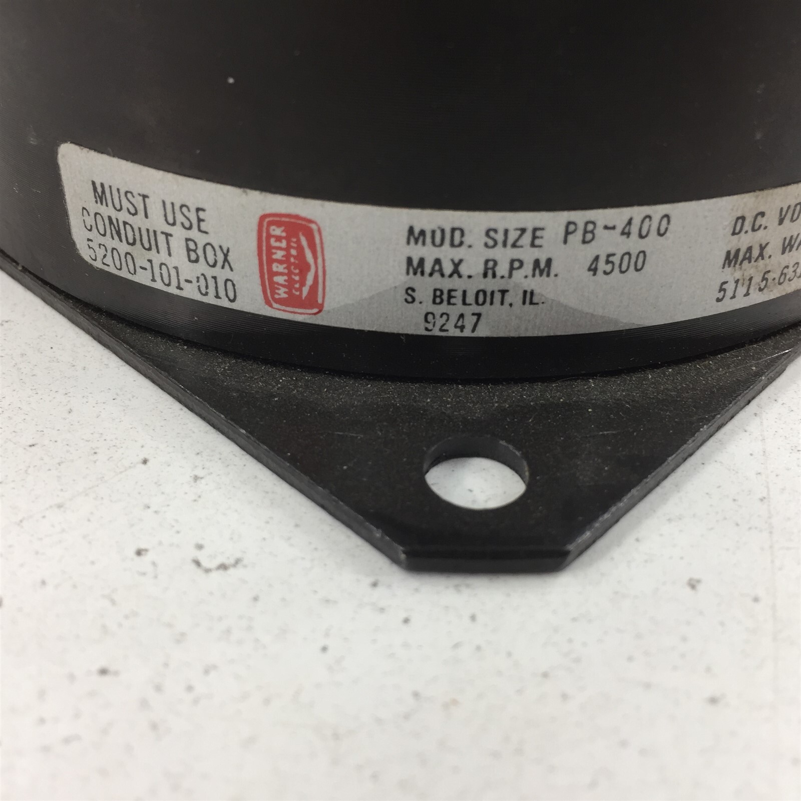 Warner Electric Brake 90V for PB-400 5115-631-004