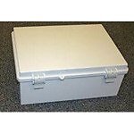 Bud Industries NBF-32028 Light Gray ABS Wall Mount NEMA Box