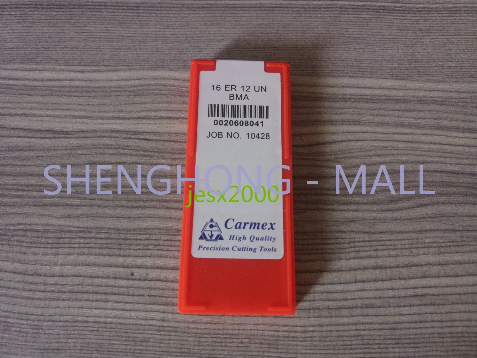10PCS/Box Carmex threaded insert 16ER 12UN BMA