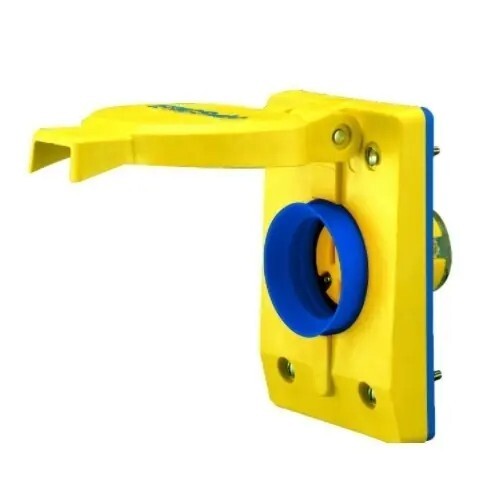 Ericson Single Flip Lid w/FS coverplate, watertight, Female, Nema 1.5-30r