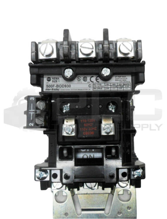 NEW ALLEN BRADLEY 500F-BOD930 /C CONTACTOR W/ CB236 COIL W/ 595-A /C CONTACT