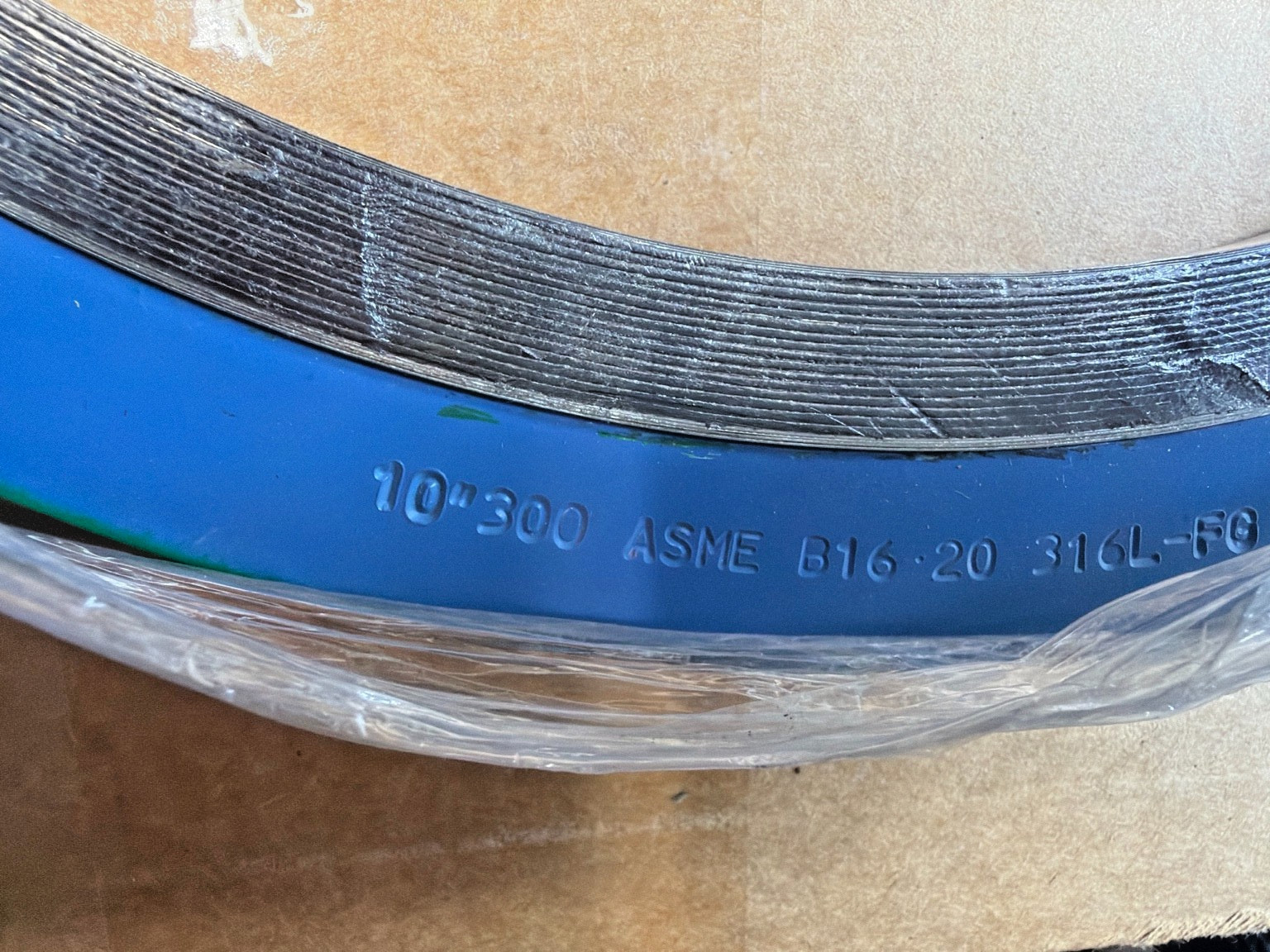 Garlock Flexseal 10″ Class 300 Spiral Wound Gasket ASME B16.20 New OEM