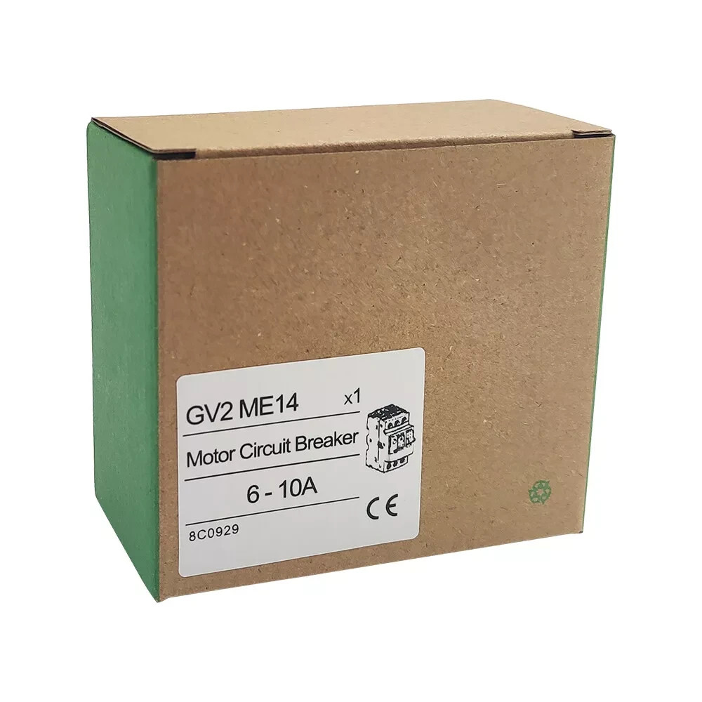 GV2ME14 6-10A Motor circuit breaker Deca Manual Motor Starter Button NEW