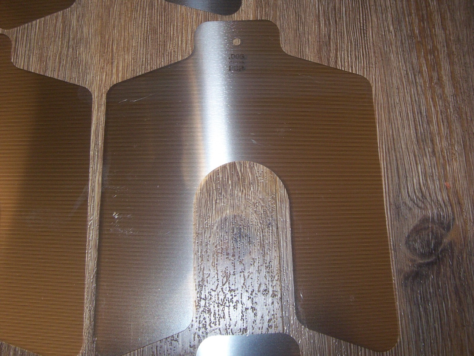 Size E 42625 Precision Brand 6″ x 6″ x .005″ Stainless 2″ Slotted Shim 5 Pack
