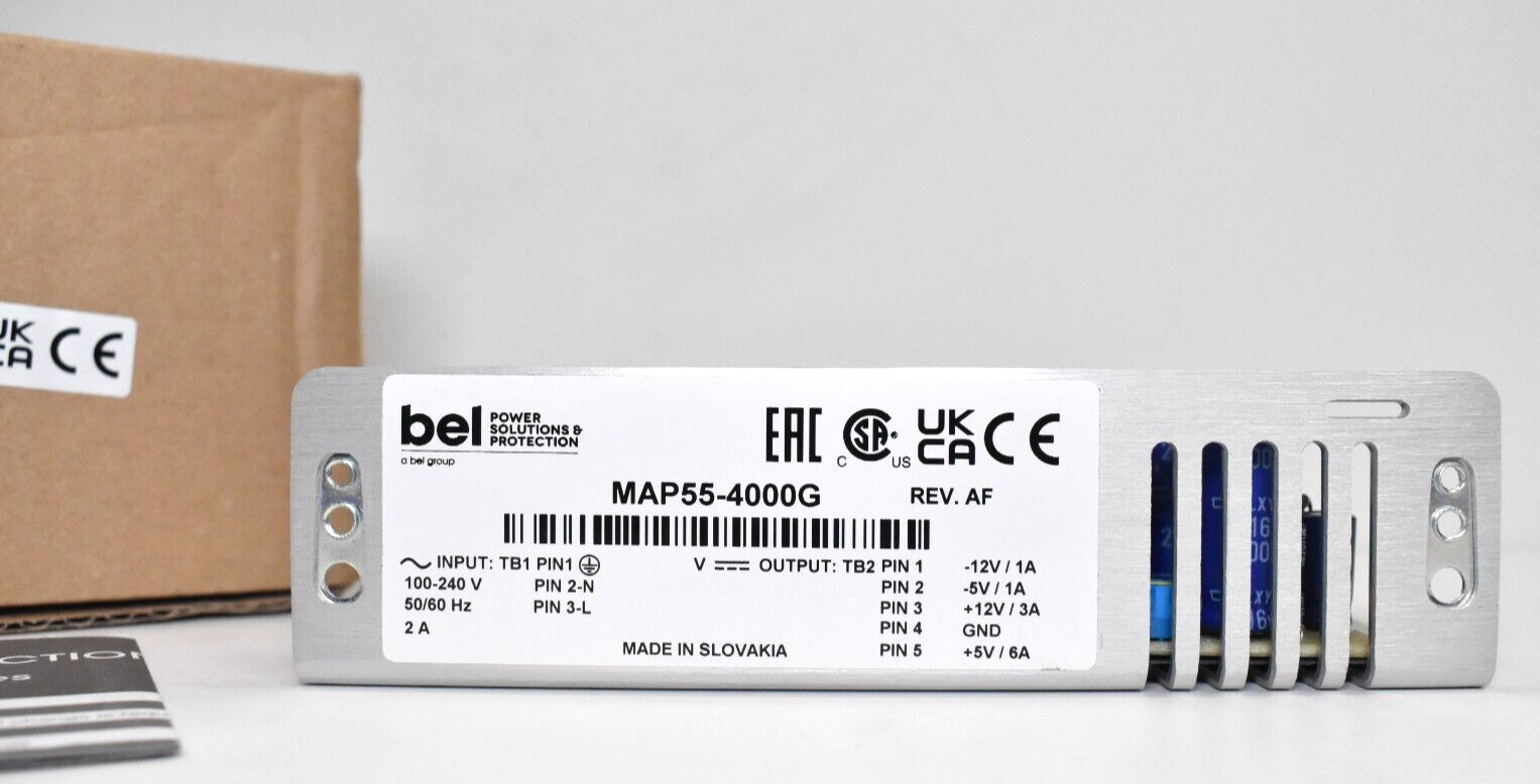 Bel Power MAP55-4000G DC Power Supply New