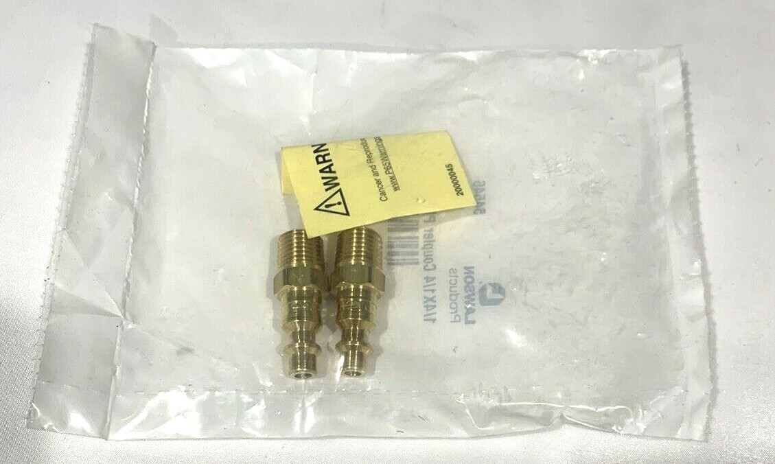 2pk Lawson 54546 1/4X1/4 Coupler Plug NEW