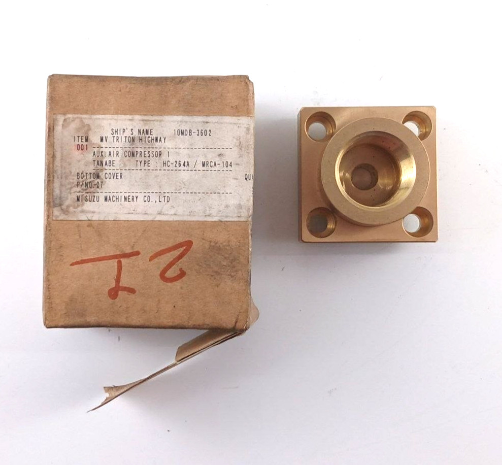 Bottom Cover P/N 27 For Tanabe HC-264A/MRCA-104 Compressor Spare Parts