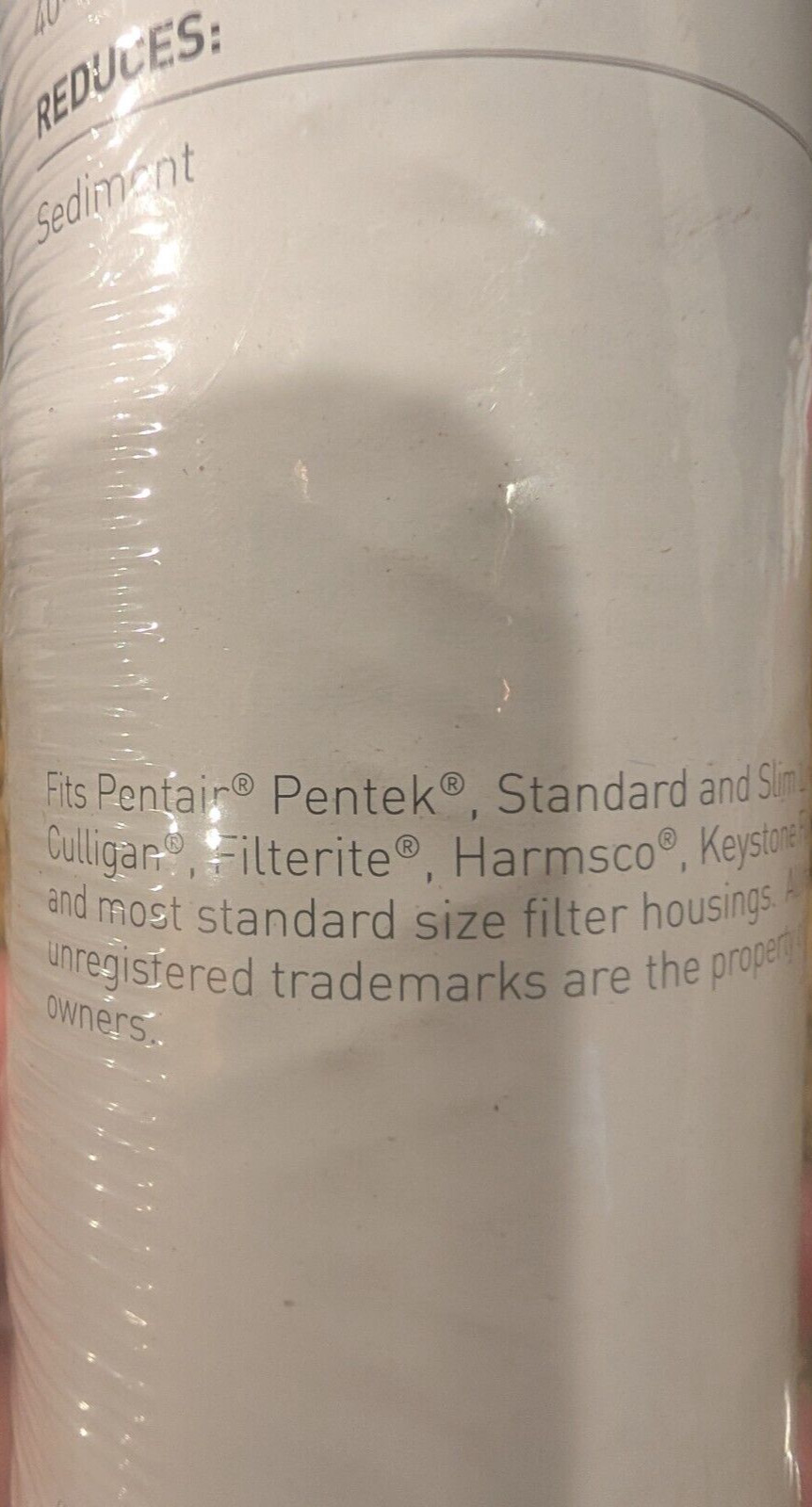 Pentair Pentek Wound Polypropylene Cartridge 30 Micron sediment filter CW-MF