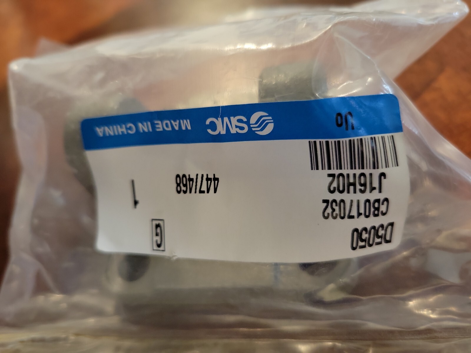 SMC D5050, CB017032, J16H02 – SEALED