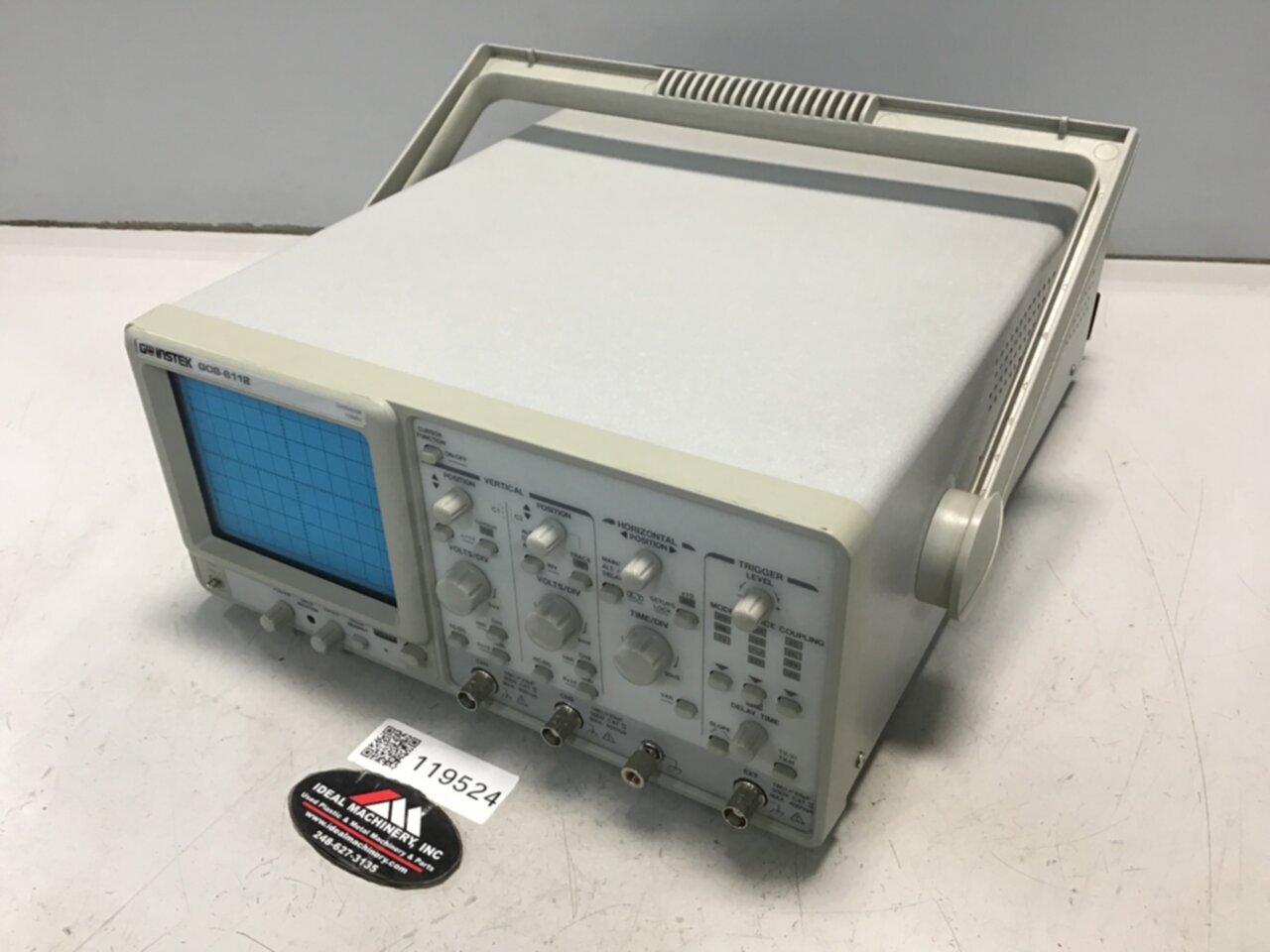 GW INSTEK Oscilloscope GOS-6112 Used #119524