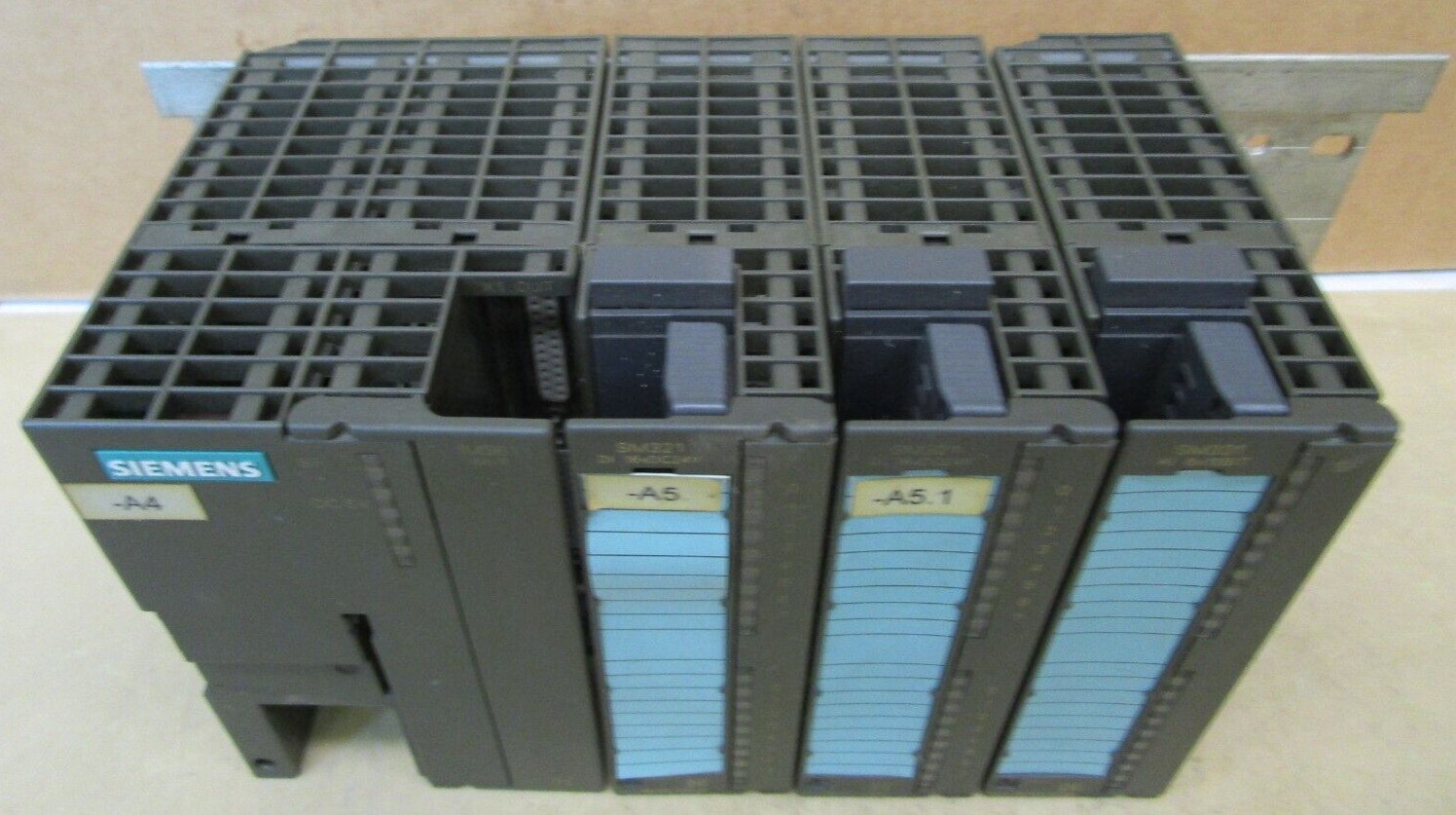 Siemens Simatic S7 1P 6ES7 390-1AE80-0AA0 Rail 6ES7 361-3CA01-0AA0 1443OMF