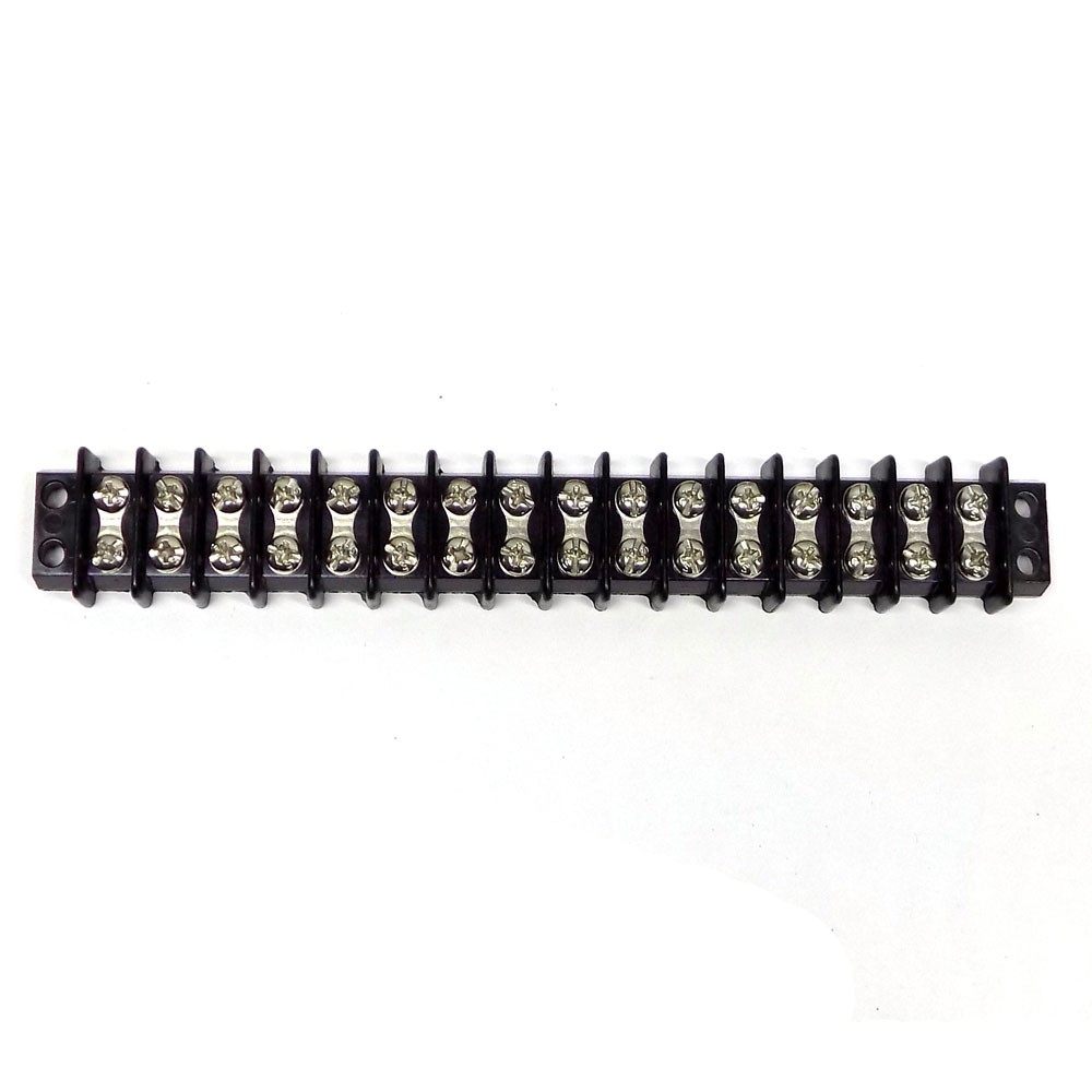 (7) NEW KULKA 601-GP-19 Terminal Block 16 Position 2 Row 12 – 22 AWG 300V AC/DC