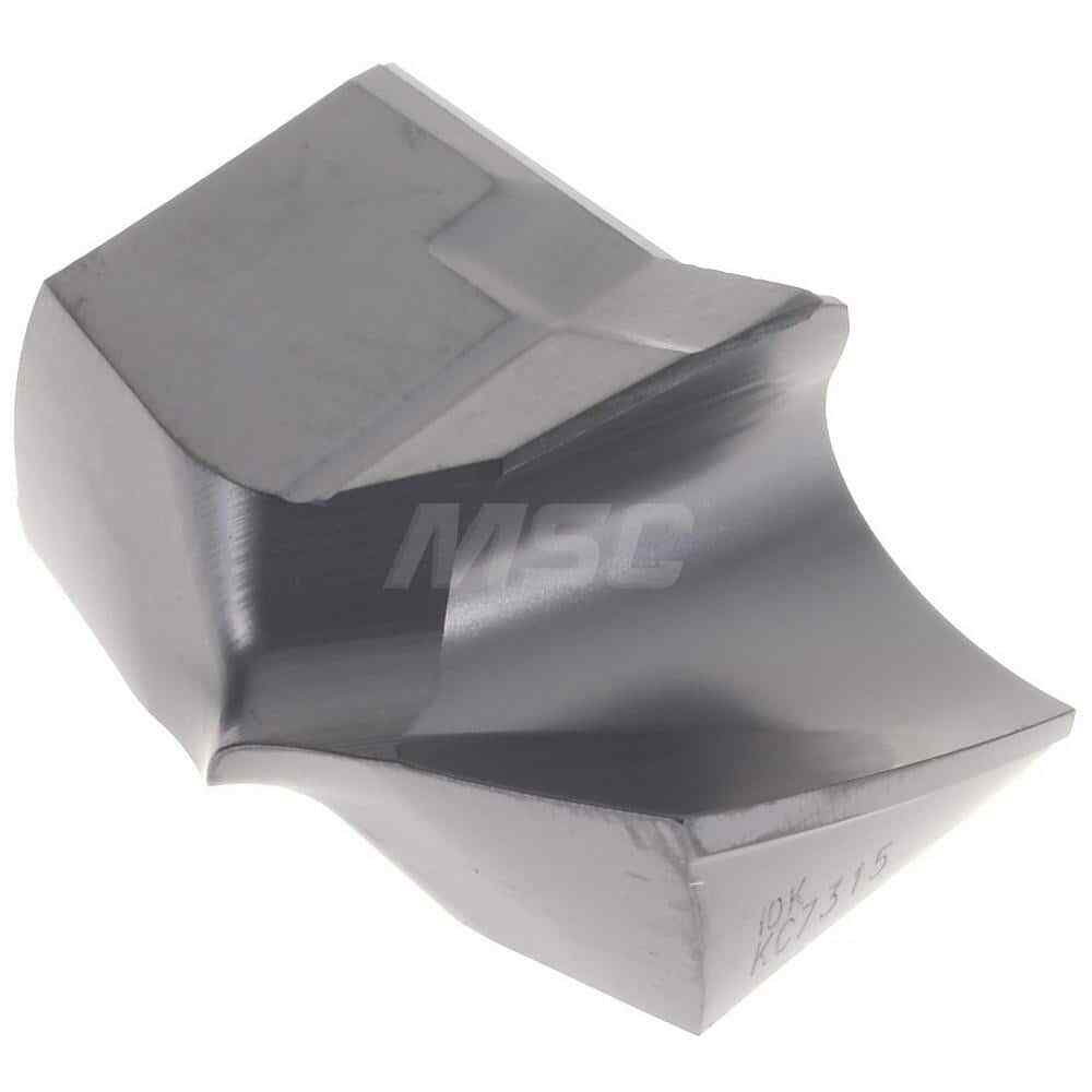 Kennametal 2499730 KSEM1350HPGM KC7315 Carbide Replaceable Tip Drill, 13.5mm Dia
