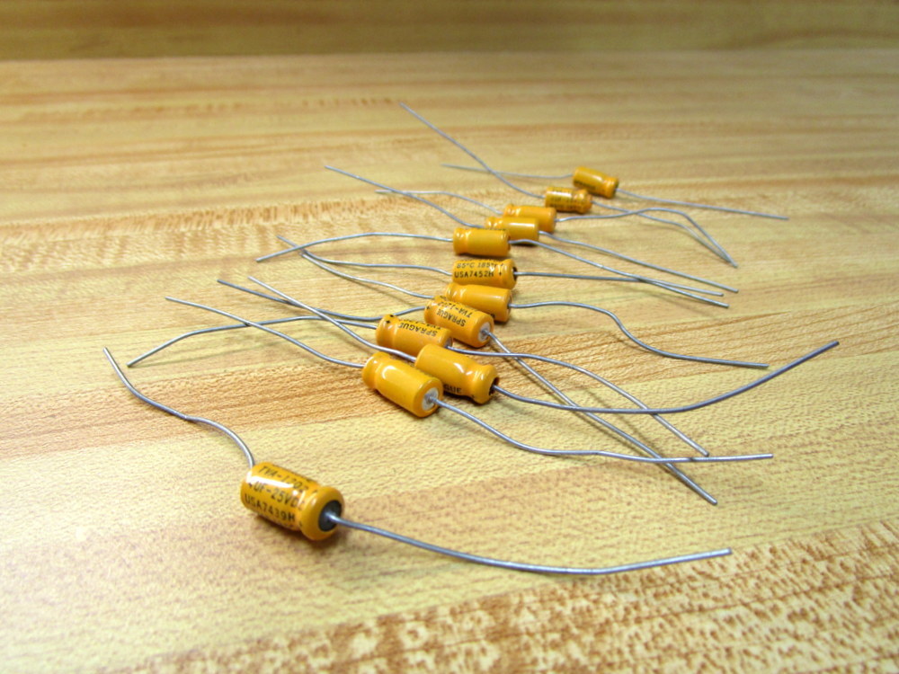 Sprague TVA-1202 Resistor TVA1202 4UF 25VDC (Pack of 12)