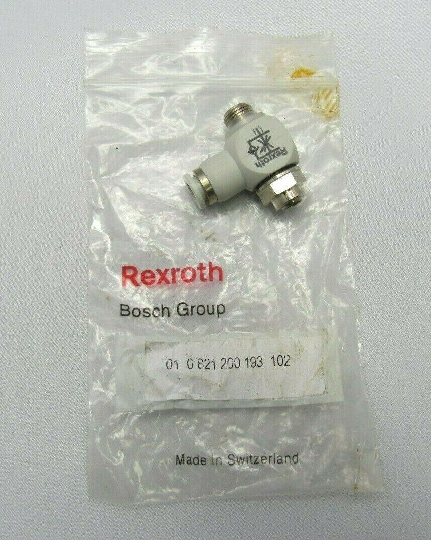 Rexroth Bosch 01 0821 200 193 102 Flow Control Valve