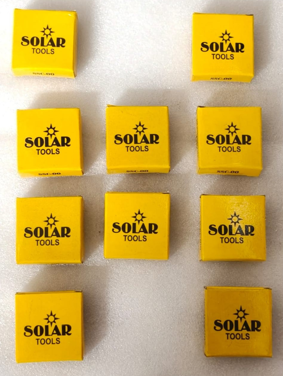 SOLAR Tools Wheel Dresser Cutters spare cutters No 0 (4C/2W) (Lot of 10 set)