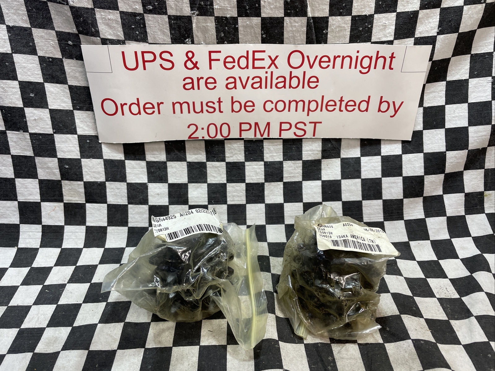 TSUBAKI T60B13H, MGR44925, GEAR, LOT OF 2, SHIPSAMEDAY