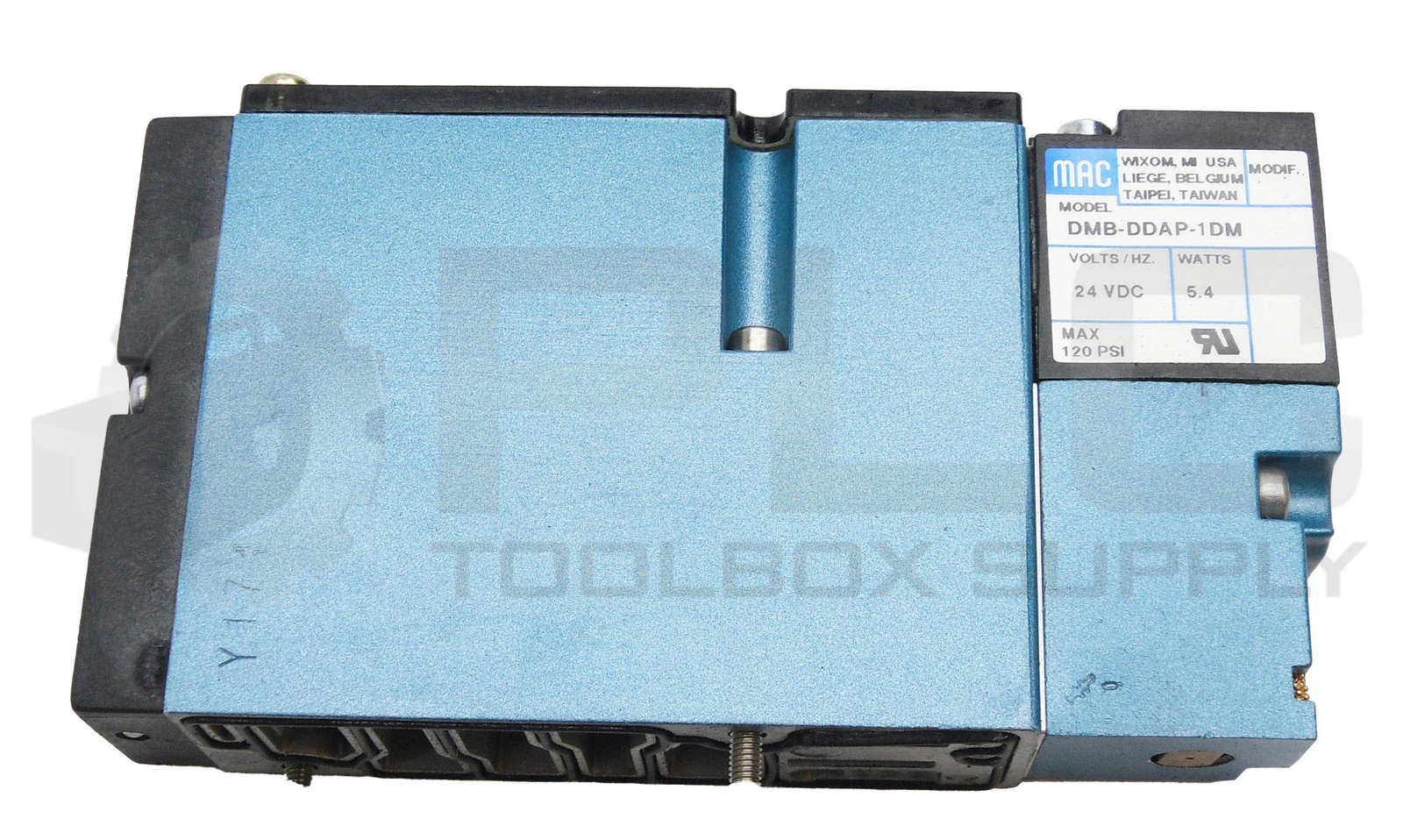 NEW MAC 92B-AAB-000-DDAP-1DM SOLENOID VALVE 20 TO 120PSI & DMB-DDAP-1DM 24V 5.4W
