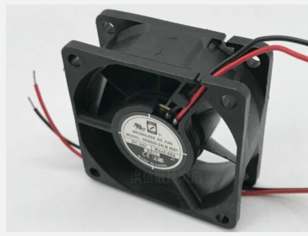 ORION FANS Fan OD6025-24LB DC 24V 0.08A 6025 6CM 2 Wire
