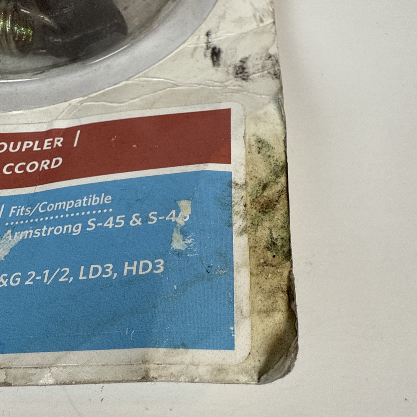 Armstrong 806168-001, 4 Spring Coupler 1/2″ X 1/2″ Raccord *Read* NOS