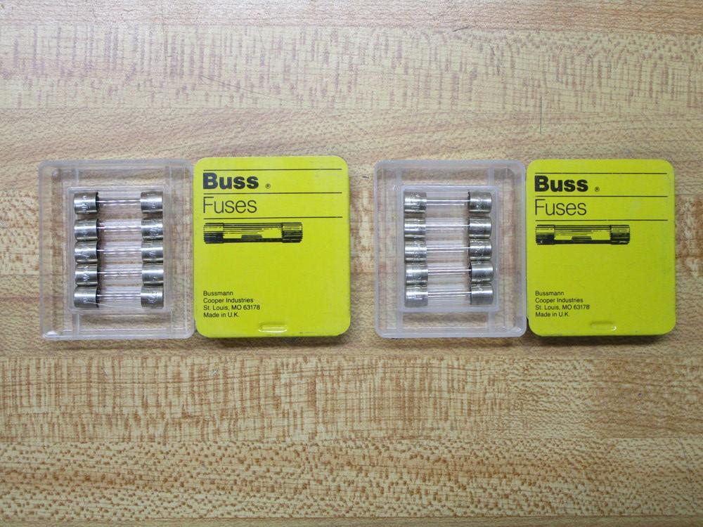 Buss GMA-500MA Bussmann Fuse Cross Ref 6F093 Fine Wire (Pack of 10)