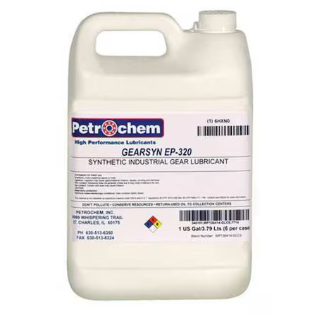 Petrochem Gearsyn Ep-320-001 1 Gal Gear Oil Pail 320 Iso Viscosity, 140 Sae,