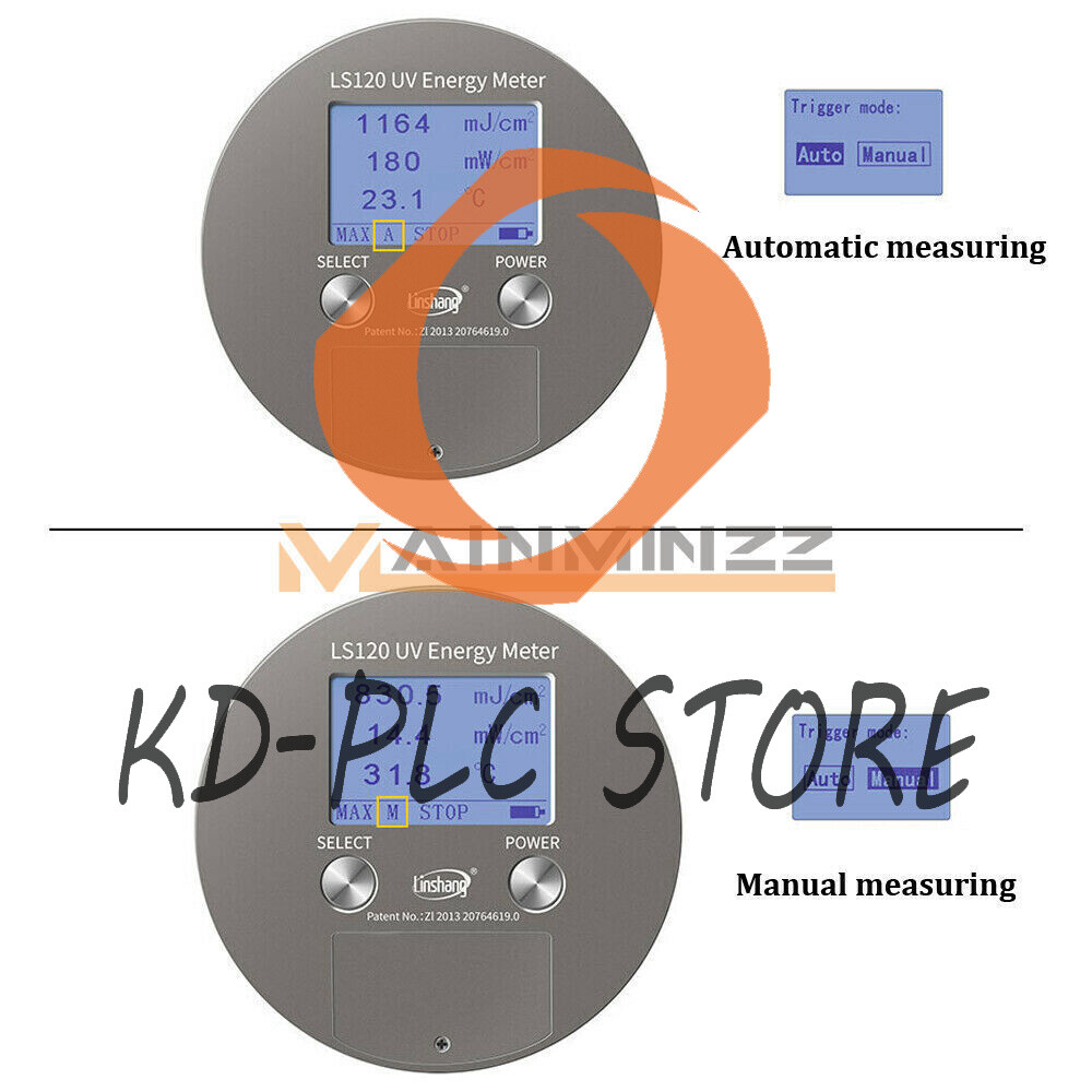 New LS120 UV Energy Meter With 0.1 mW/cm2 Irradiance Resolution UV Radiometer
