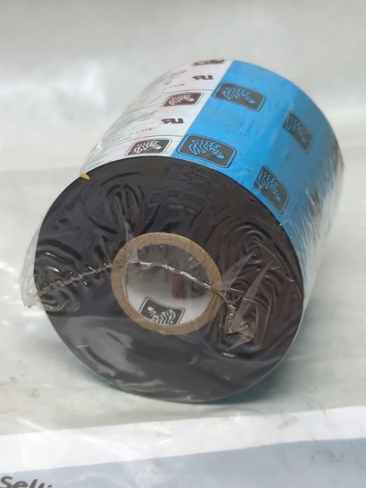ZEBRA,5319,BLACK WAX RIBBON 3.27″ X 1476′ 83MM X 450M NOS
