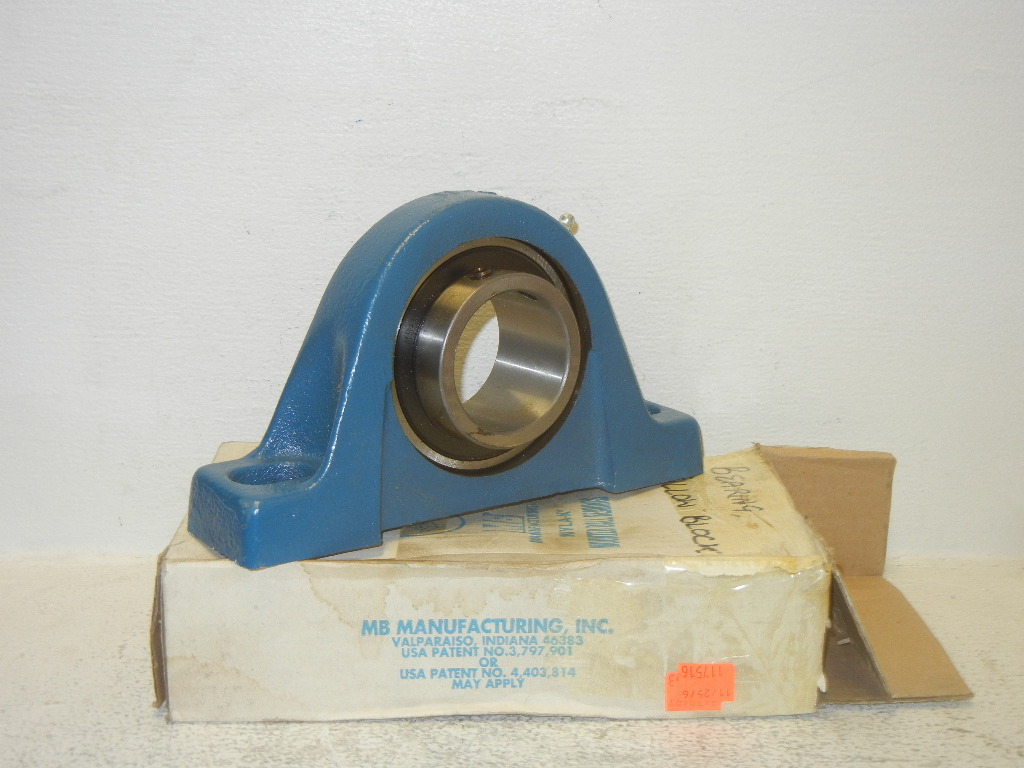 MB MFG. INC. C 25 2 3/16 NEW 2-3/16 PILLOW BLOCK BEARING C252316
