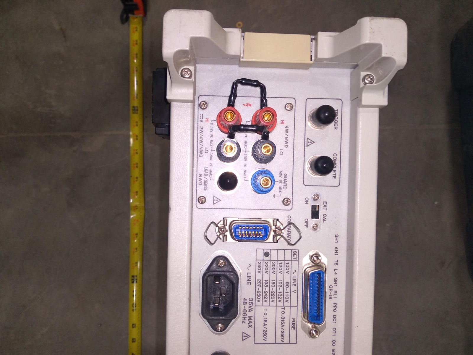 ADVAANTEST R6871E-OHM DIGITAL MULTIMETER
