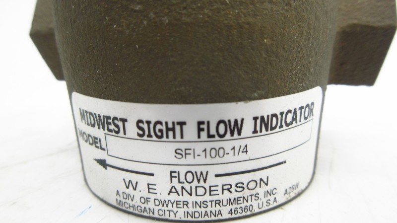 W.E. ANDERSON SFI-100-1/4 125PSI 200’F NSMP