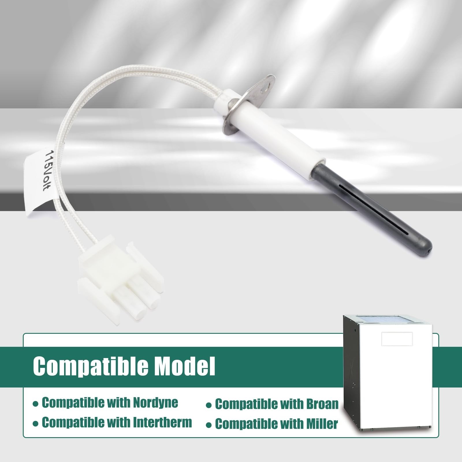 Reliable Hot Surface Furnace Ignitor Replacement for Nordyne, Intertherm, Miller
