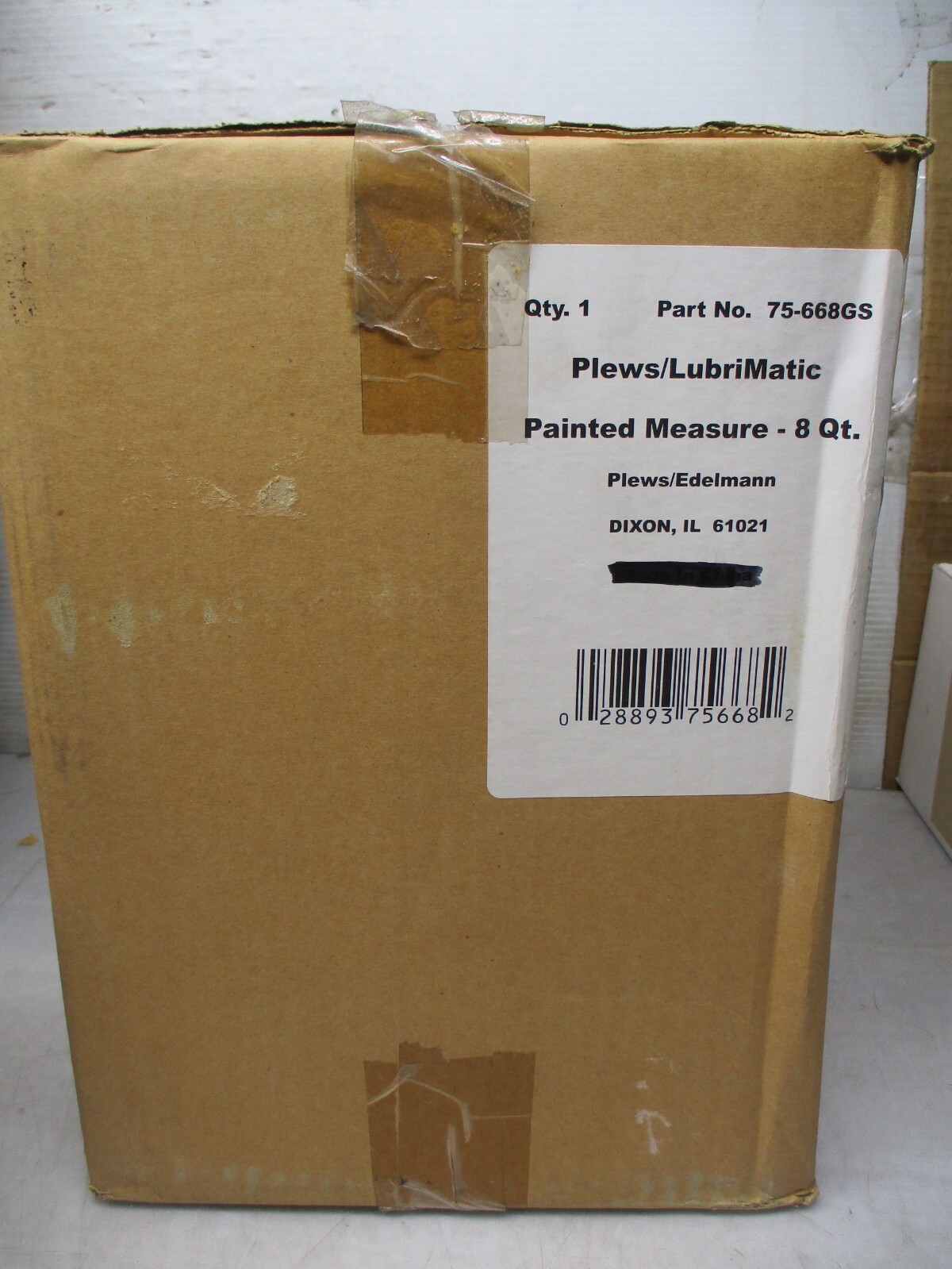 PLEWS LUBRIMATIC LEVER TYPE OILER 75-668GS 8QT