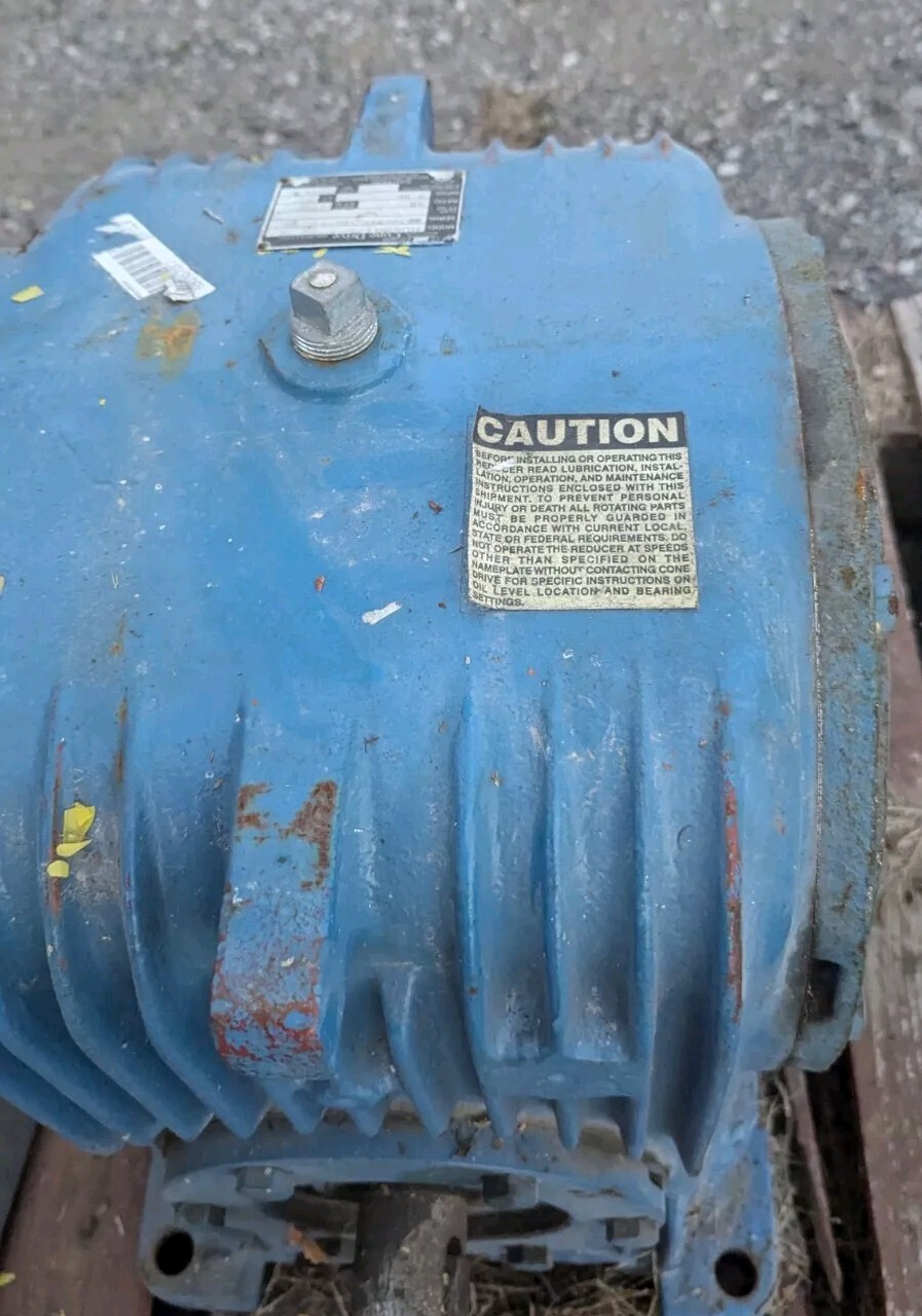 CONE DRIVE HU60A376-1 – 70:1 RATIO – IMPUT RPM 1750