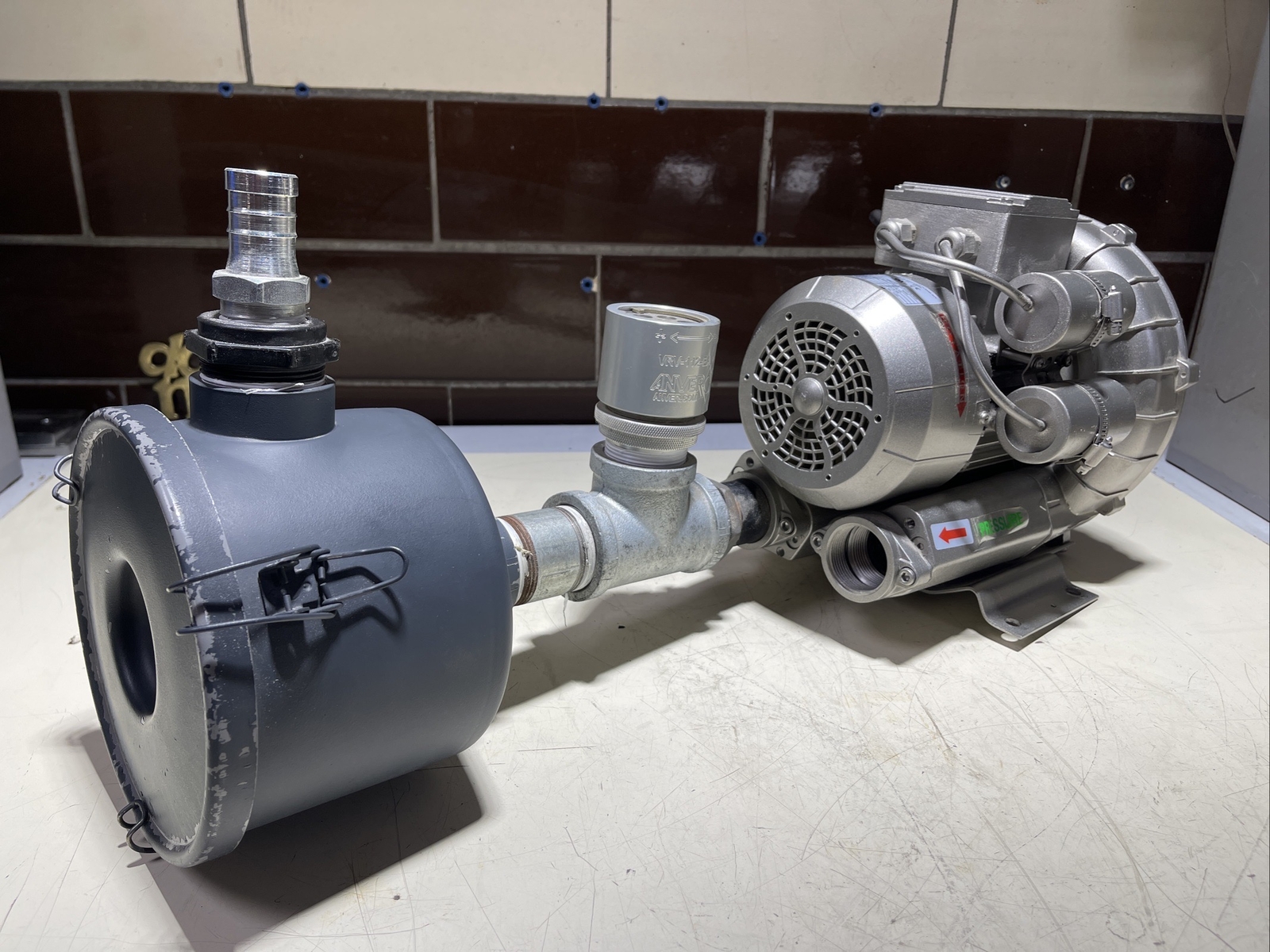 Republic HRC101 0.5kW 115-230V Vacuum Blower ~ Warranty