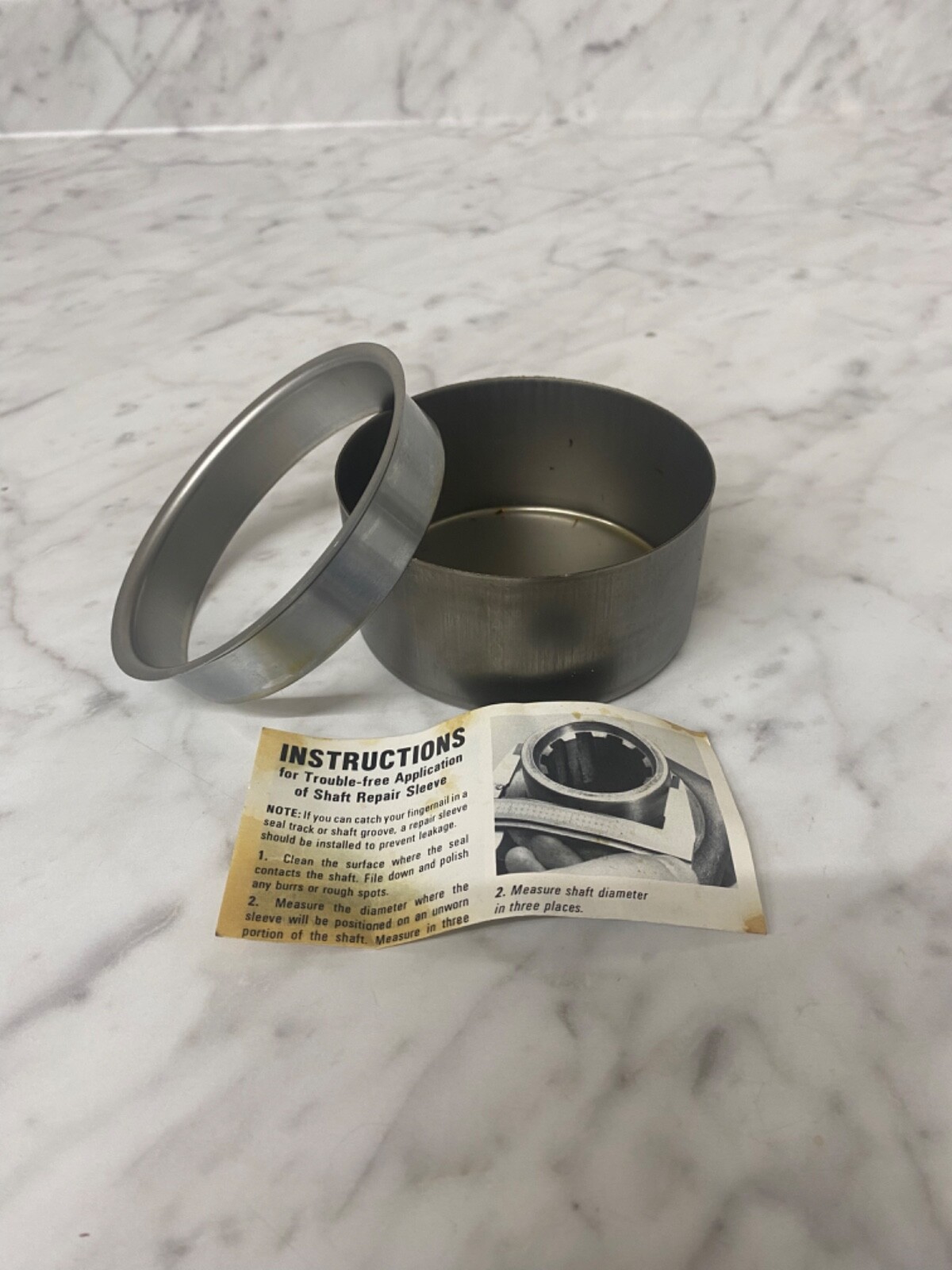 CR Speedi-Sleeve 99324 3.250 in Shaft Dia., 0.595 in Width, Stainless Steel
