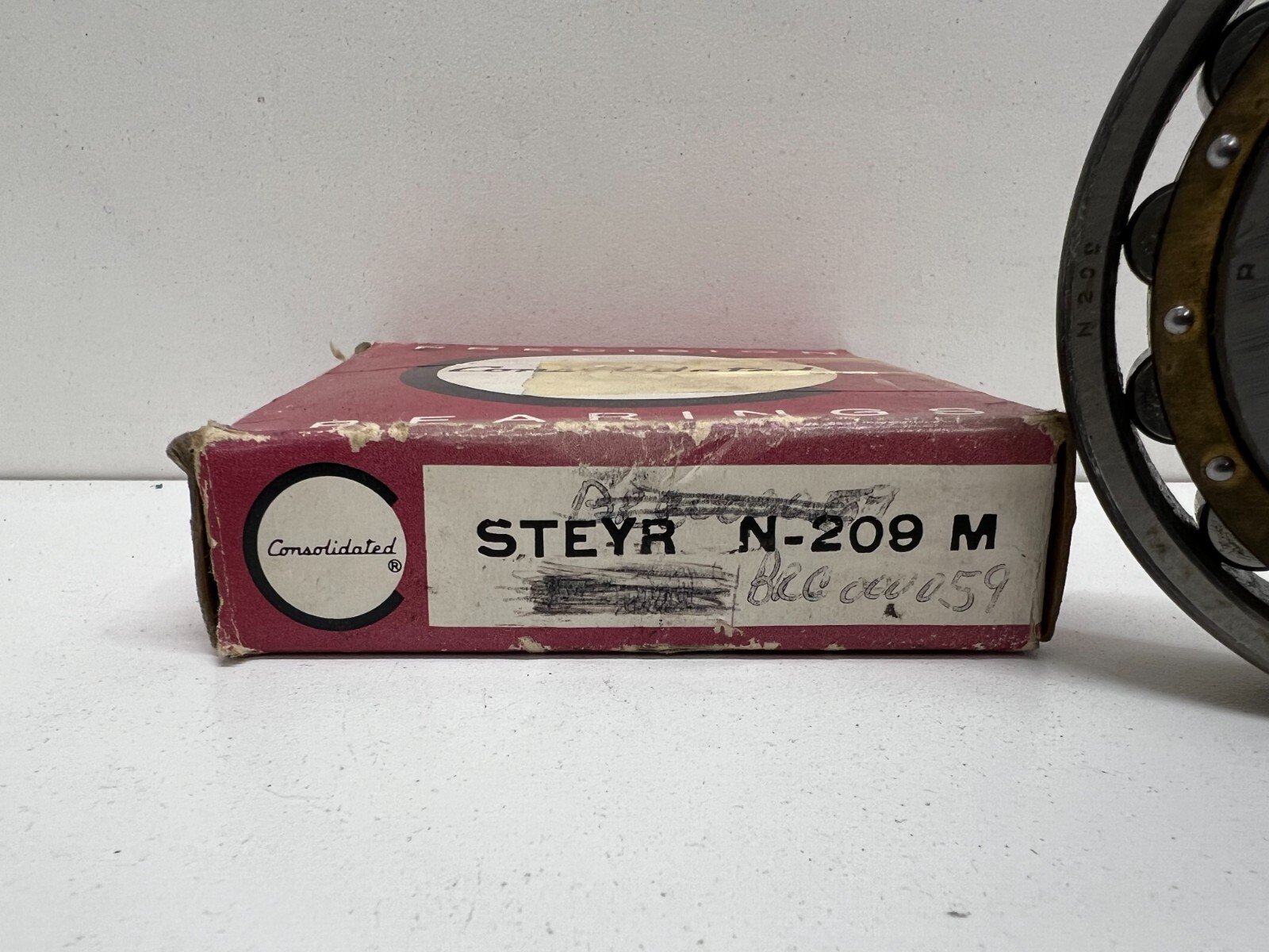 NEW OLD STOCK! CONSOLIDATED CYLINDRICAL ROLLER BEARING STEYR N-209 M