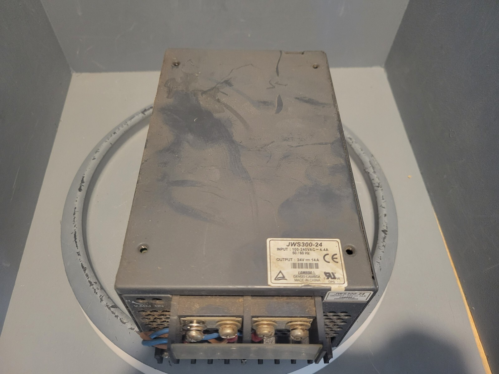 Densei-Lambda Power Supply, 100-240VAC, 4.4A, JWS300-24