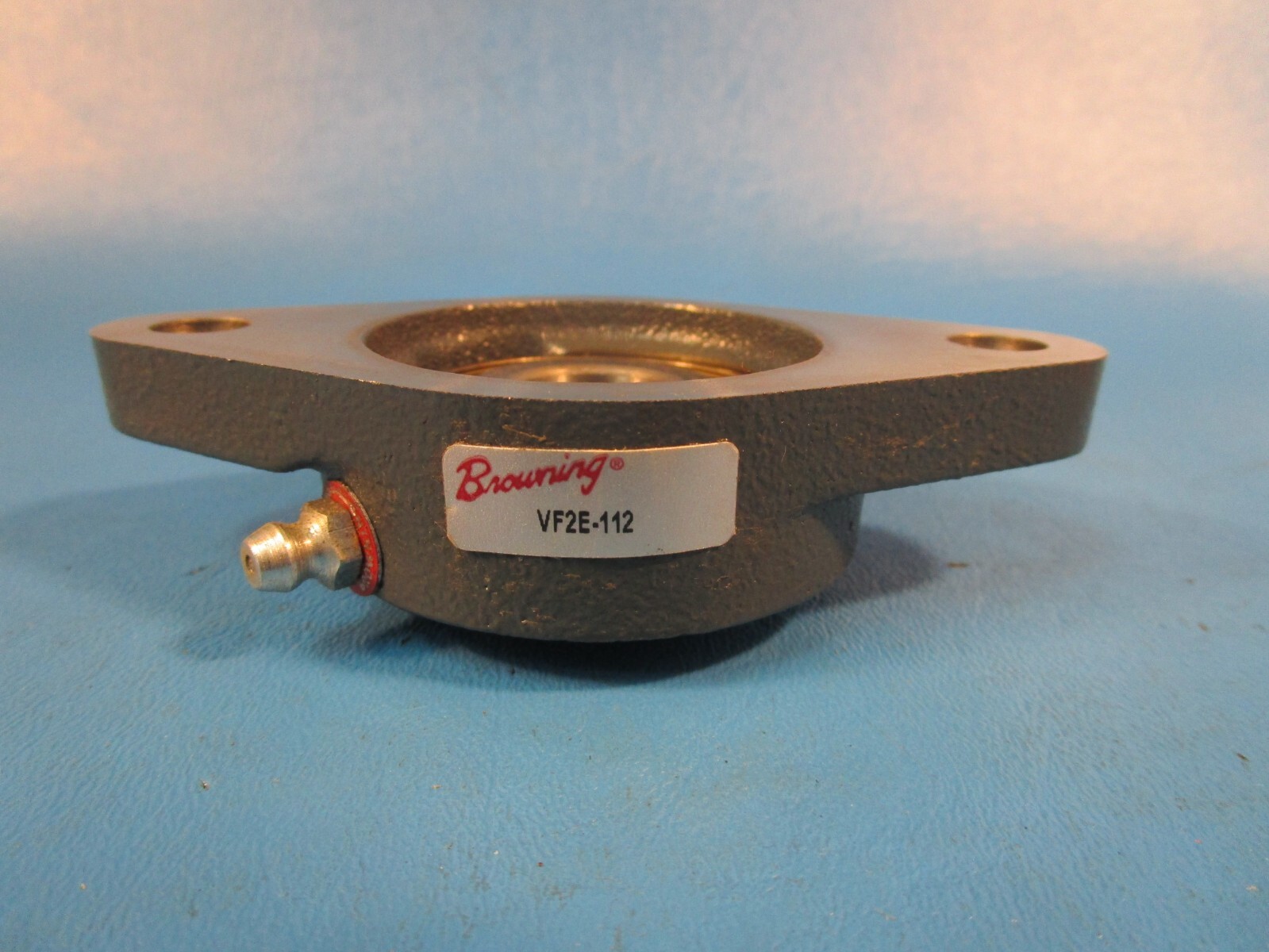 BROWNING VF2E-112, 2-Bolt Flange-Mount Ball Bearing Unit, 3/4 in Bore, Eccentric