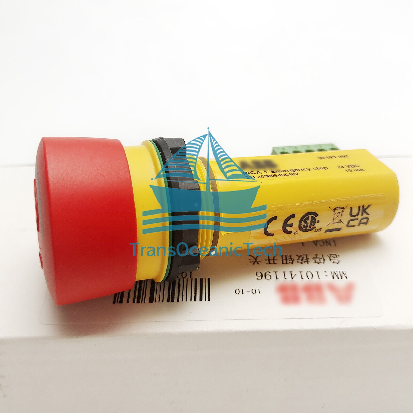 1PCS New ABB 2TLA030054R0100 Emergency Stop Button Free delivery