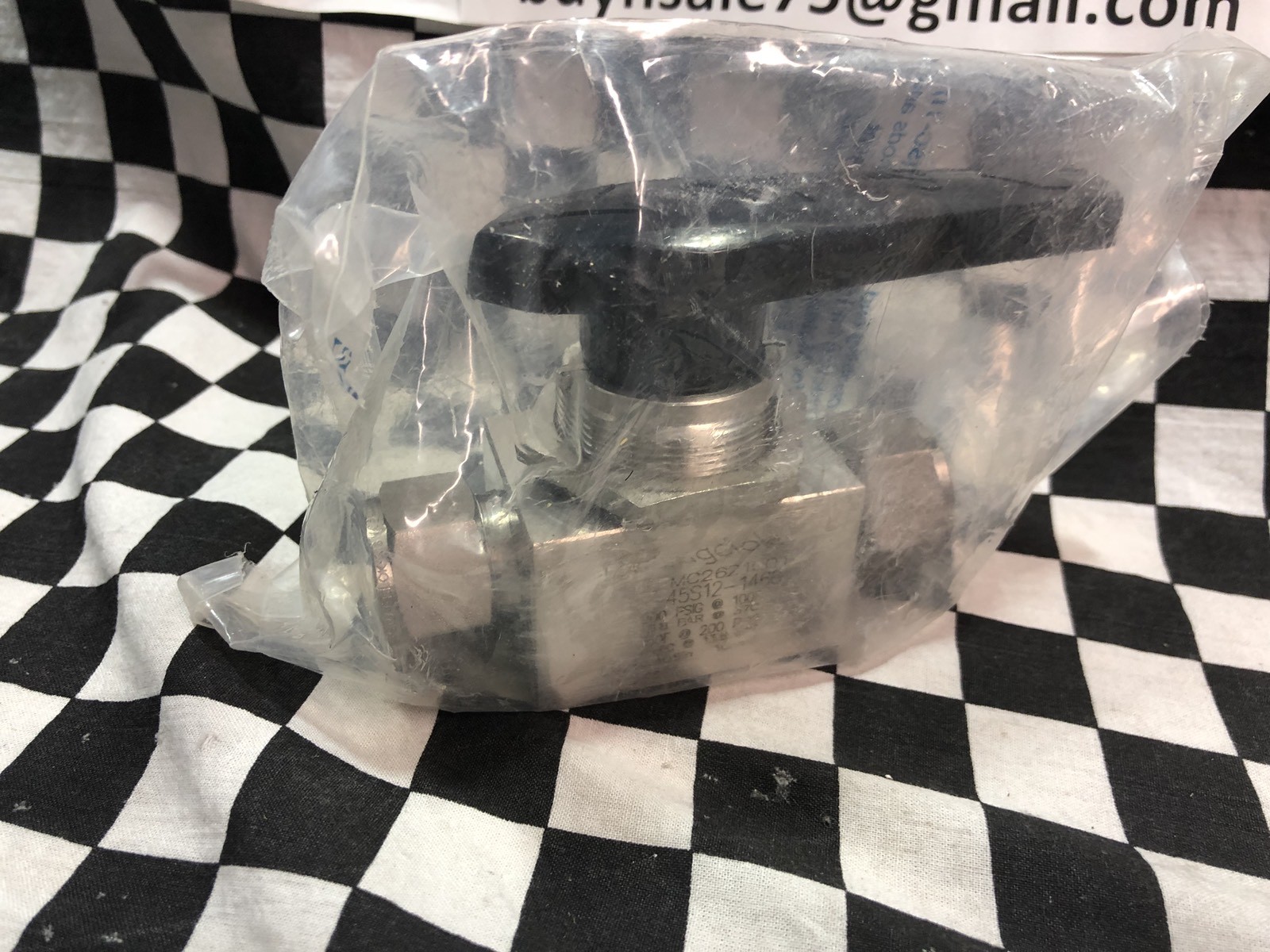 SWAGELOK BALL VALVE 3/4″,6.4 Cv, SC-11, SS-45S12-1466, SHIPSAMEDAY