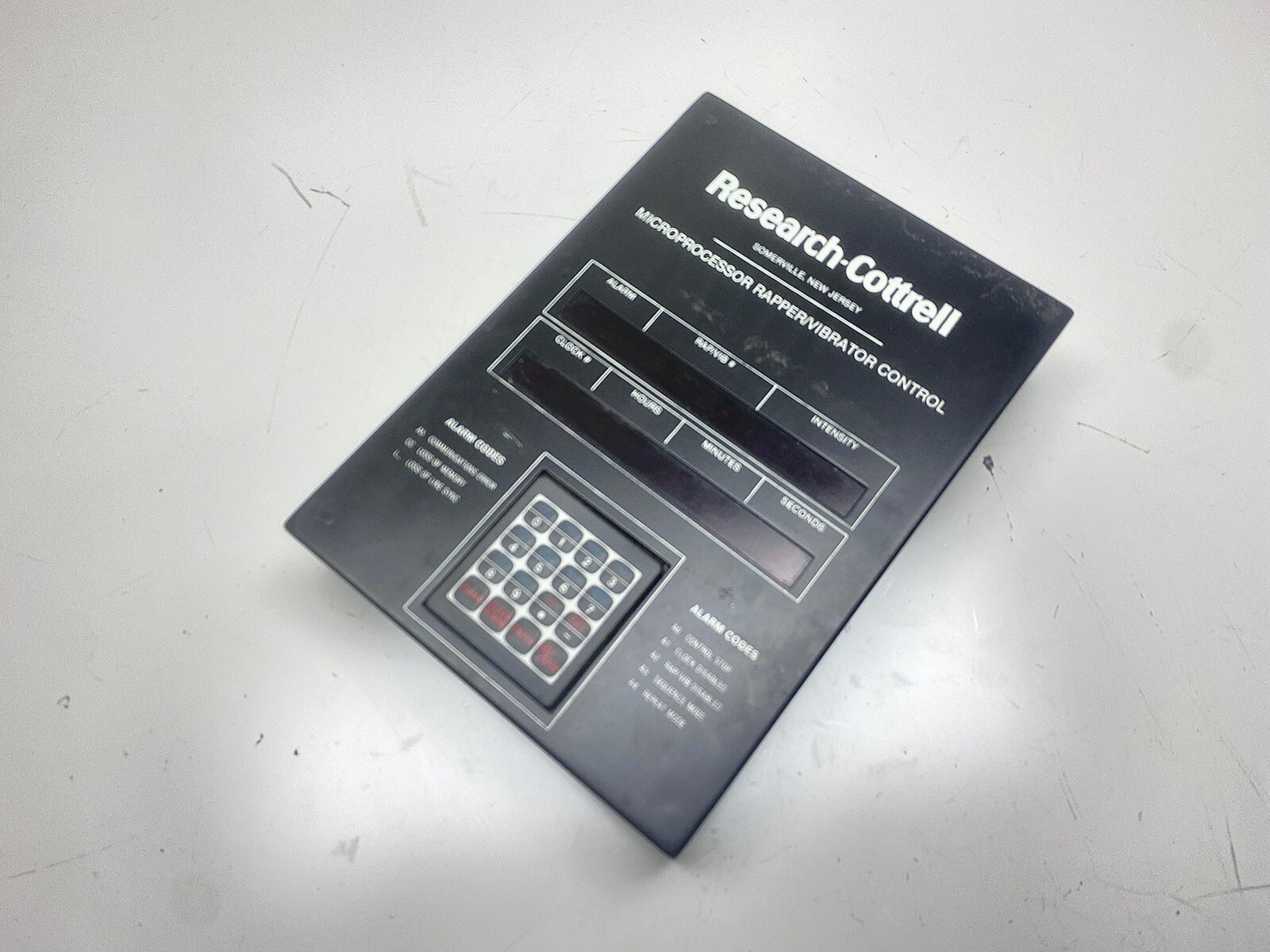 RESEARCH COTTRELL G20520 Microprocessor Rapper/Vibrator Control