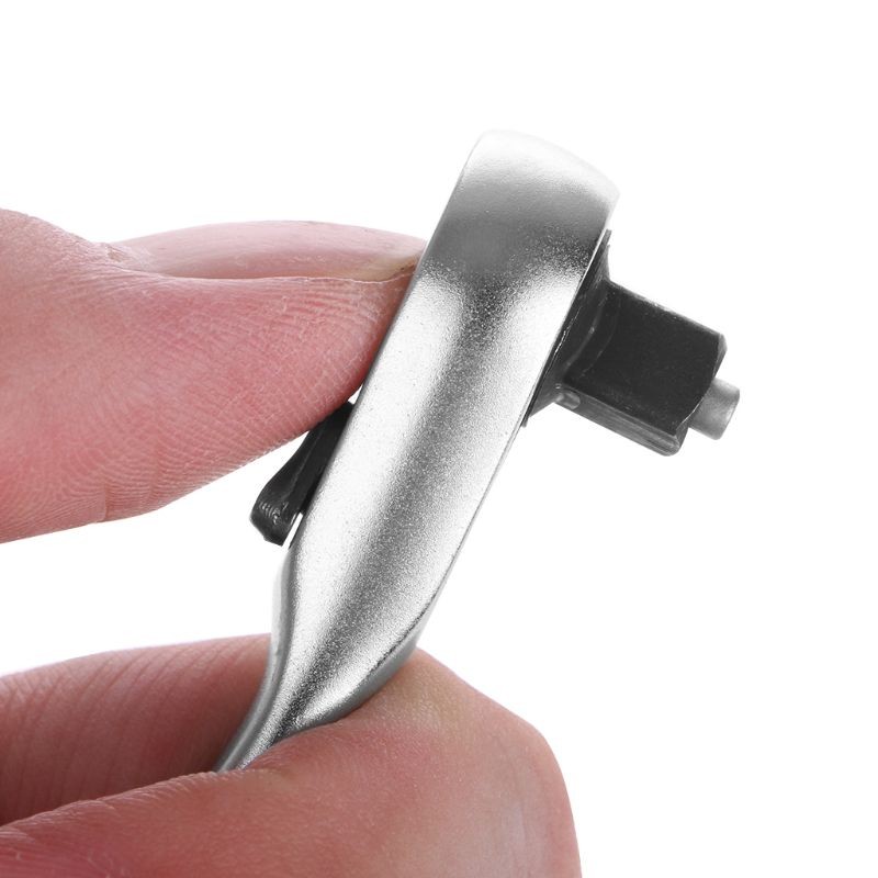1/4″ Ratchet Socket Wrench 72 Teeth Auto Quick Release Square for Head Drive Spa