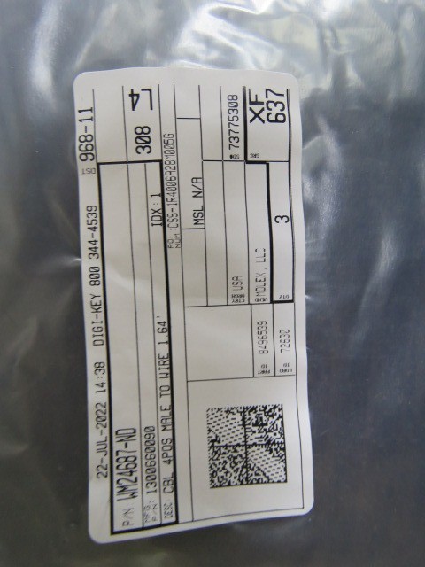 BRAD POWER 1R4006A28M005G Qty of 1 per Lot BRAD POWER 1R4006A28M005G