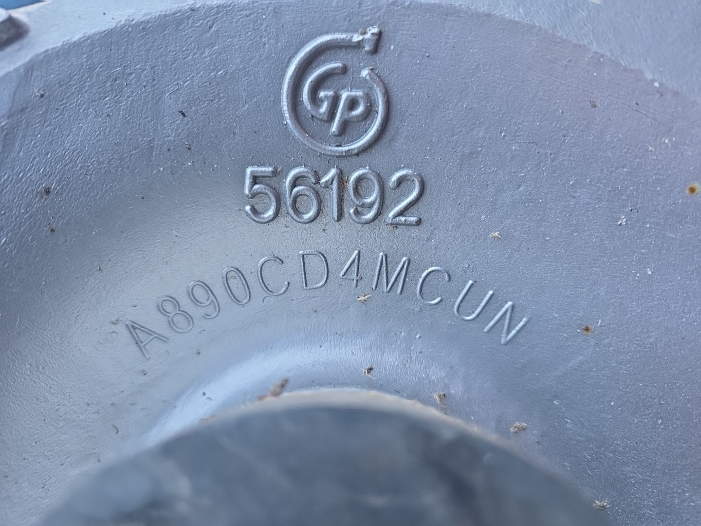 Goulds Pumps 3175 8×10-22 Impeller 56192 A890CD4MCUN