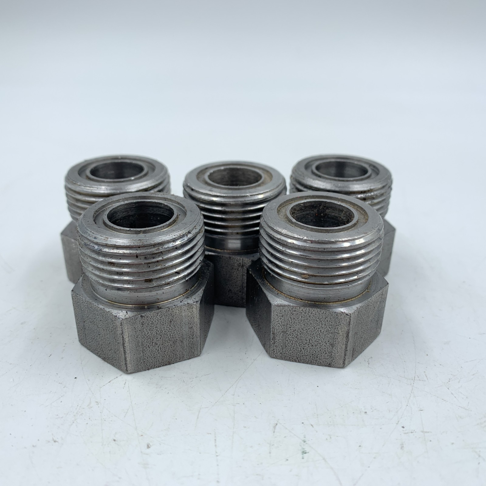 5 Pack -12 ORFS Adapter To 3/4″ OD Hub 5/8″ Port Diameter