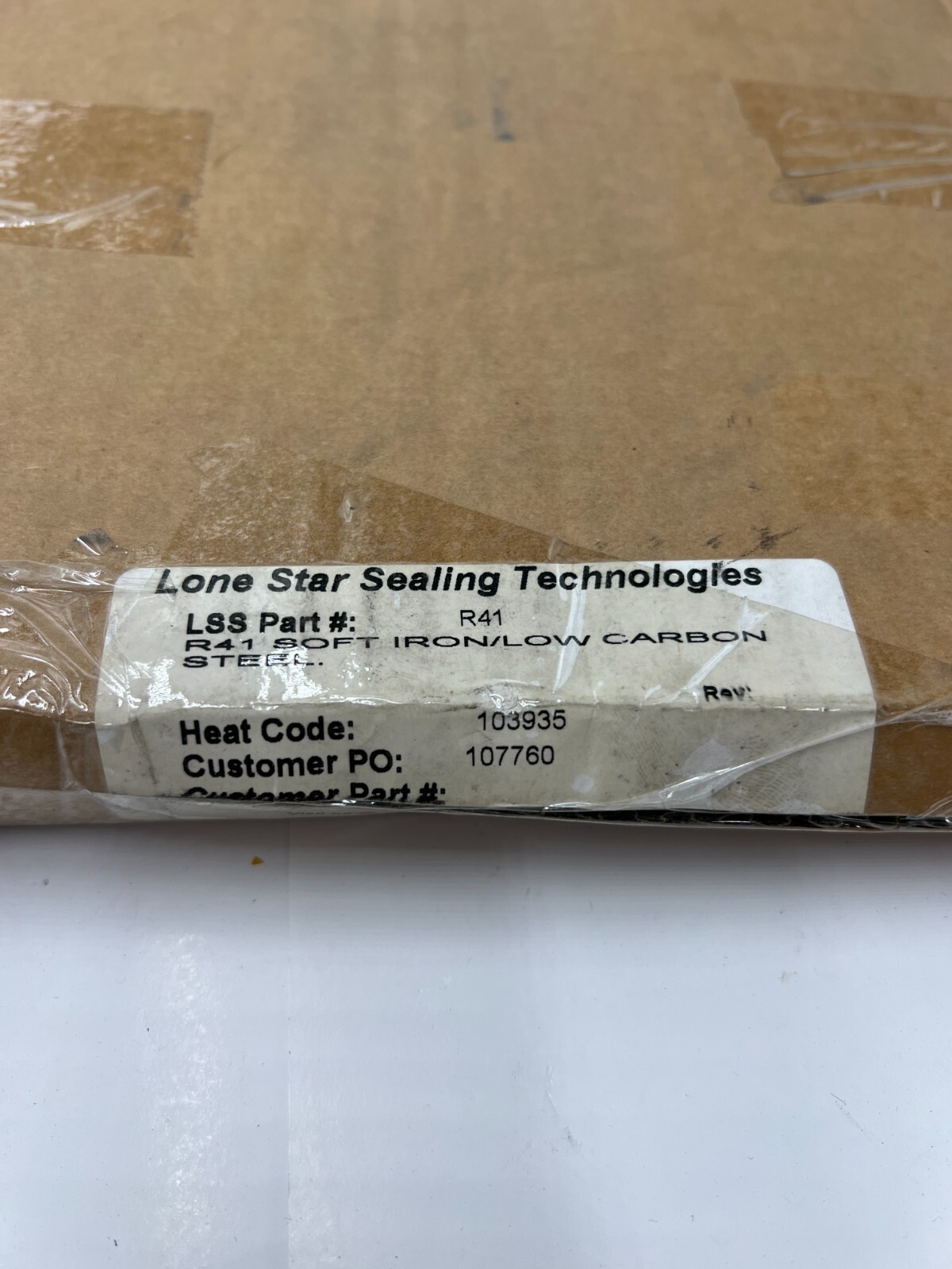 (QTY 3) Lone Star R41 Soft Iron Low Carbon Steel Oval Zinc Plated